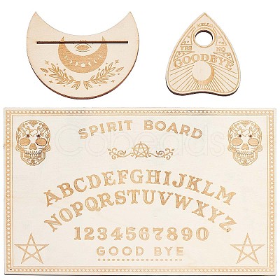 Wooden Witch Craft Sets DJEW-WH0063-29G-1