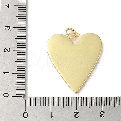 Rack Plating Brass Pave Shell Pendants KK-C052-07G-1