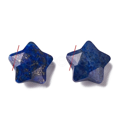 Natural Lapis Lazuli Charms X-G-H241-04A-1