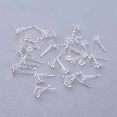 Plastic Stud Earring Findings KY-G006-03-5m-1