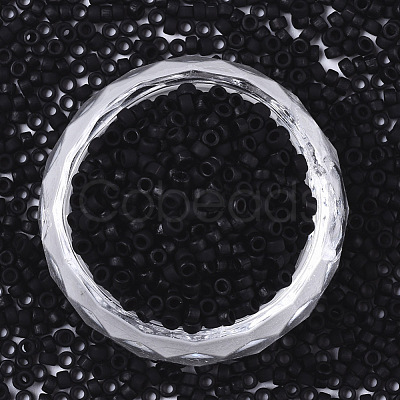 Opaque Glass Seed Beads SEED-S042-10A-01-1