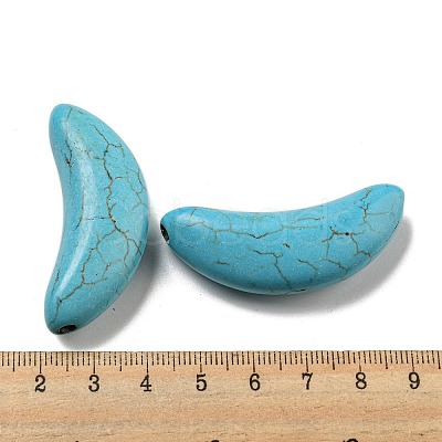 Dyed Synthetic Turquoise Beads G-B070-16-1