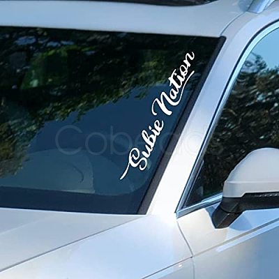 PVC Sticker Car Decoration DIY-WH0254-013-1