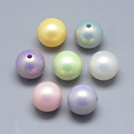 Pearlized Acrylic Beads MACR-Q221-14mm-C-1