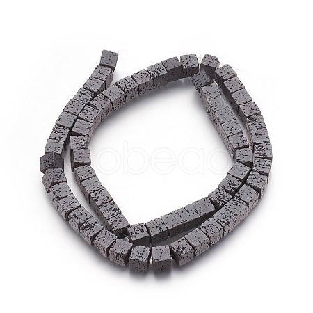 Non-magnetic Synthetic Hematite Beads Strands G-P401-11B-1