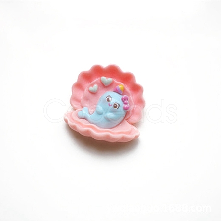 Marine Organism Theme Resin Decoden Cabochons PW-WGE6B9B-03-1