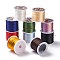 (Defective Closeout Sale: Broken), Flat Elastic Crystal String, Elastic Beading Thread, for Stretch Bracelet Making, Mixed Color, 0.6mm