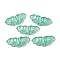 Acrylic Cabochons, Imitation Gemstone, Cloud, Turquoise, 12x28x5mm