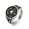 304 Stainless Steel Ring, Arrow, Inner Diameter: 19mm