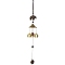 Alloy Wind Chime, for Home Garden Hanging Decorations, Elephant, 400mm