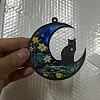 Moon with Cat Window Suncatchers PW-WG7D0D8-02-2