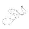 Stainless Steel Chain Necklaces NJEW-O091-01-2