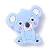 Koala Silicone Beads SIL-WH0002-80F-1