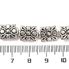 Rectangle Tibetan Style Alloy Beads Strands TIBEB-O007-51-NR-4