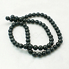 Natural Mashan Jade Round Beads Strands G-D263-4mm-XS25-2