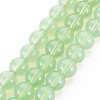 Transparent Glass Beads Strands GLAA-S201-01B-2