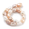 Natural Cultured Freshwater Pearl Beads Strands PEAR-P062-26F-3