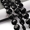 Natural Obsidian Beads Strands G-C159-A03-01-2