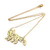 201 Stainless Steel Pendant Necklaces NJEW-T009-JN080-2-40-2