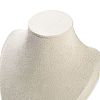 Microfiber Necklace Display Stands NDIS-P004-01A-02-2