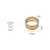Iron Split Rings Sets IFIN-PH0001-6mm-12S-2