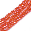 Electroplate Glass Beads Strands EGLA-A034-T8mm-A21-1