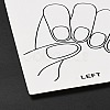 Paper Manicure Display Cards DIY-B062-01A-5