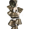 Iron Bell Wind Chimes HJEW-JM01957-4