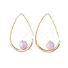 Natural Kunzite Dangle Earrings EJEW-JE03593-01-1