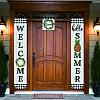 Polyester Hanging Sign for Home Office Front Door Porch Decorations HJEW-WH0023-004-4