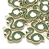 Enamel Pendants PALLOY-T056-72C-1