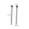 304 Stainless Steel Ball Head pins STAS-R015-20mm-5