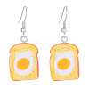 Resin Food Model Dangle Earrings PW-WG47C1D-01-1