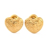 Ion Plating(IP) 304 Stainless Steel Stud Earrings EJEW-G395-34G-1