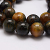 Natural Tiger Eye Bead Strands X-G-P230-07-6mm-3