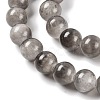 Natural Selenite Beads Strands G-C142-01A-6