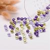 Lavender Garden Mix Pearlized Glass Pearl Beads HY-X006-8mm-08-3