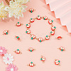 DICOSMETIC 100Pcs Polymer Clay Connector Charms CLAY-DC0001-01-6
