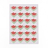 Cute Watermelon Pattern Photo Corner Self-Adhesive Stickers DIY-K016-B02-1