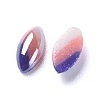 Opaque Glass Cabochons GGLA-S038-03F-4x8-3