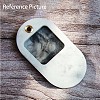 DIY Oval Pendant Silicone Molds AJEW-A034-01-3