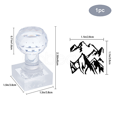 Plastic Stamps DIY-WH0350-063-1