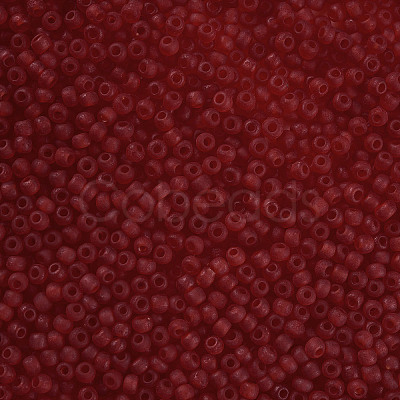 12/0 Grade A Round Glass Seed Beads SEED-Q006-M08-1