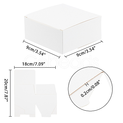 Foldable Cardboard Paper Jewelry Boxes CON-PH0001-78-1