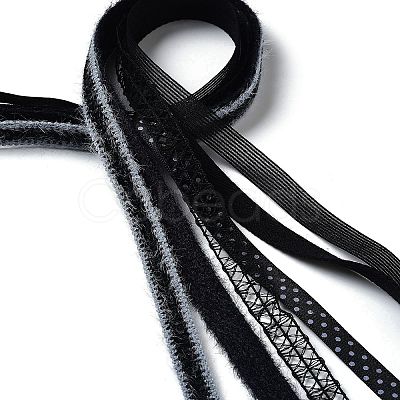 18 Yards 6 Styles Polyester Ribbon SRIB-C001-A01-1