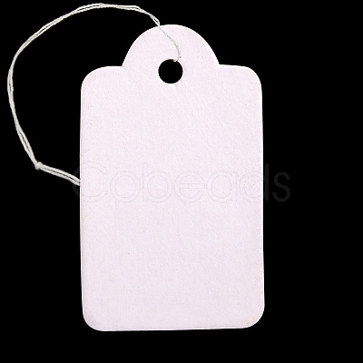 Rectangle Blank Hang tag X-CDIS-N001-53-1