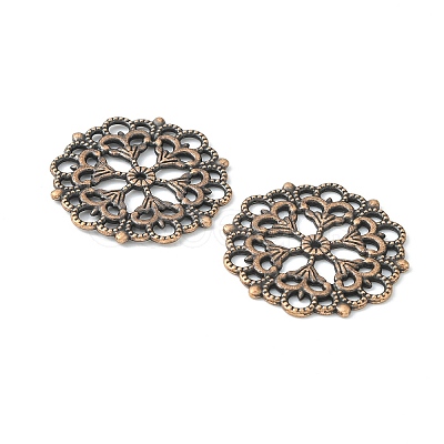 Tibetan Style Filigree Joiners Links TIBE-A11623-R-FF-1