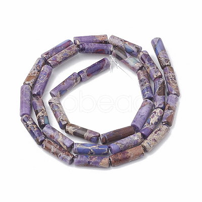 Natural Imperial Jasper Beads Strands X-G-S322-002B-1