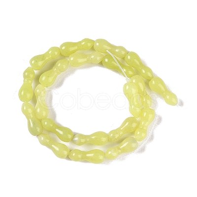 Natural Lemon Quartz Beads Strands G-K362-G01-01-1