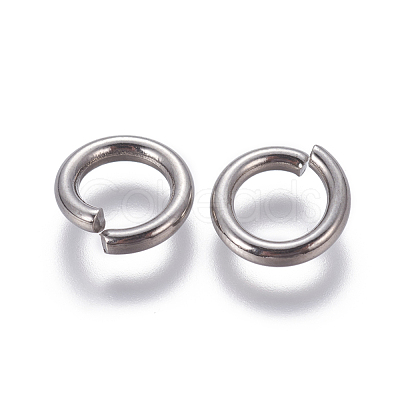 Non-Tarnish 304 Stainless Steel Jump Ring X-STAS-G190-16P-1